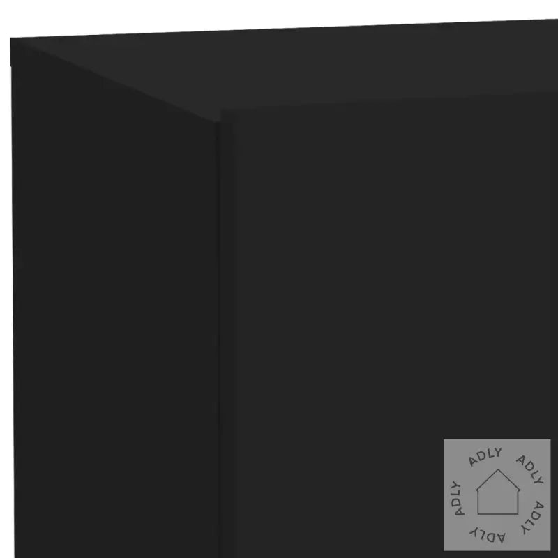 Nattbord Med Led Svart 70X36X40,5 Cm