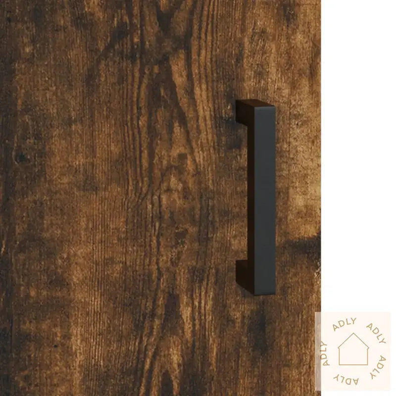 Nattbord 2 Stk Røkt Eik 40X40X50 Cm Konstruert Tre