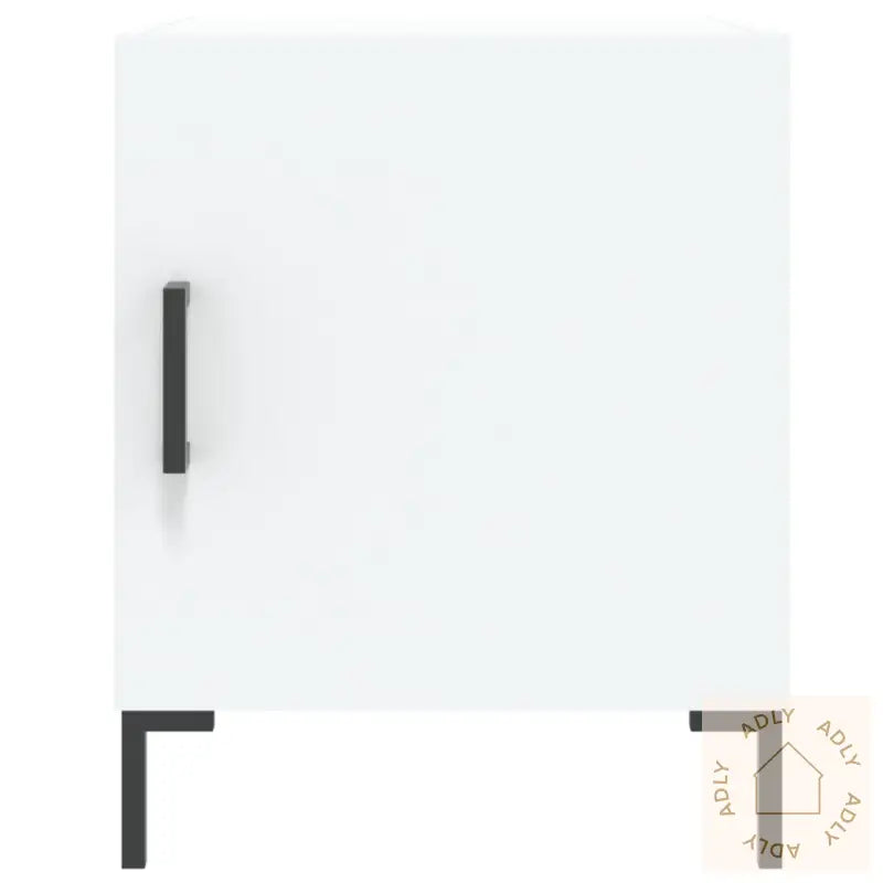 Nattbord Hvit 40X40X50 Cm Konstruert Tre