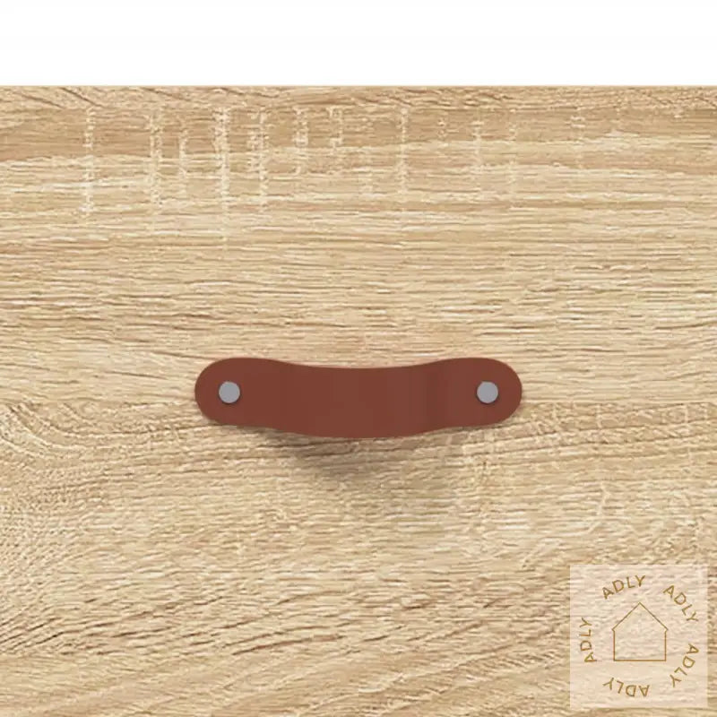 Nattbord 2 Stk Sonoma Eik 40X35X47,5 Cm Konstruert Tre