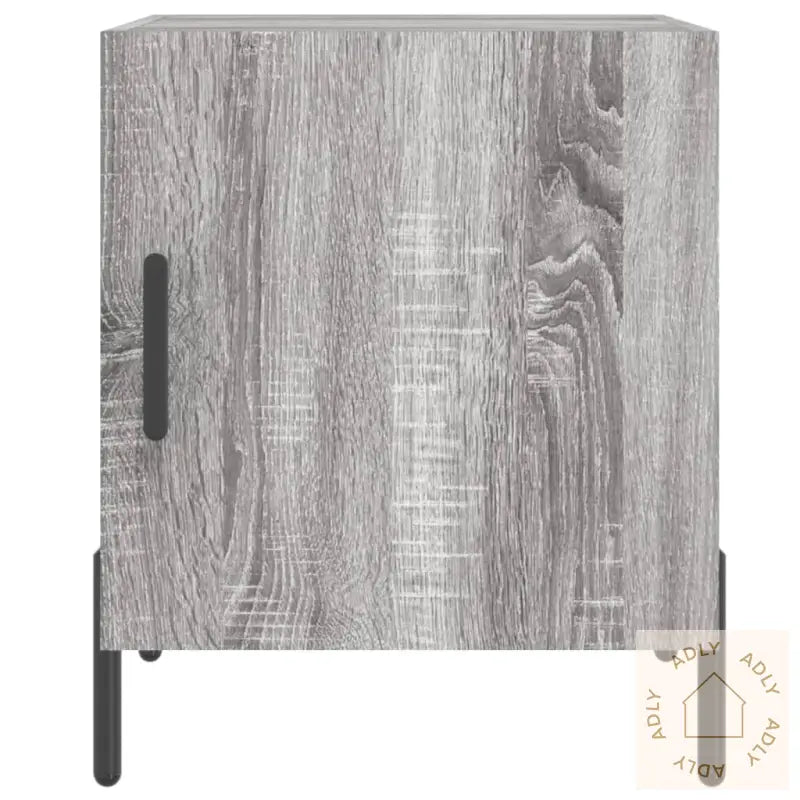 Nattbord Grå Sonoma 40X40X50 Cm Konstruert Tre