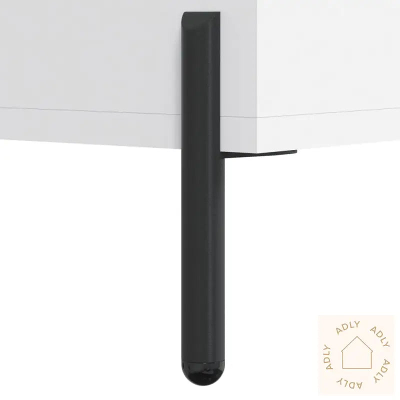 Nattbord 2 Stk Hvit 40X40X50 Cm Konstruert Tre