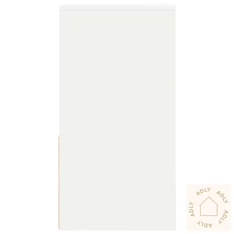 Nattbord Med Skuff 2 Stk Hvit 35X34X66,5 Cm