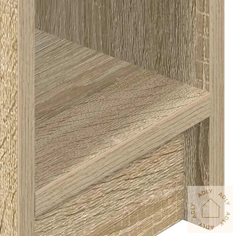 Nattbord Med Skuff 2 Stk Sonoma Eik 20X36X60 Cm
