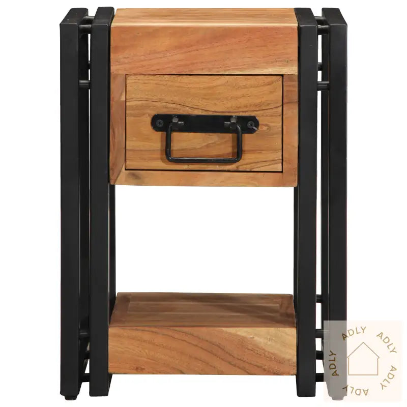 Nattbord 30X30X40 Cm Solid Akasietre