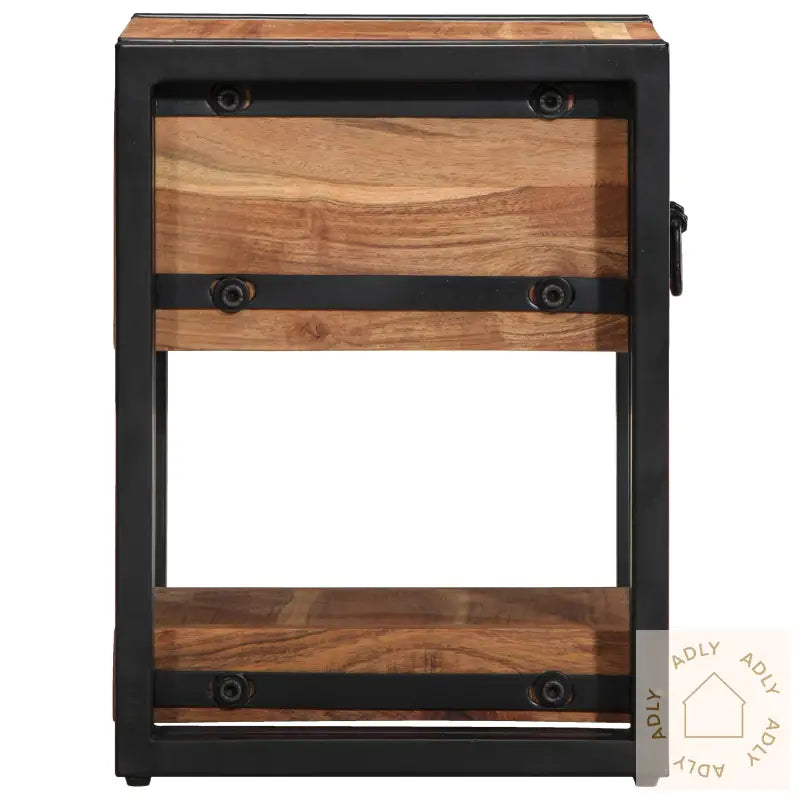 Nattbord 30X30X40 Cm Solid Akasietre