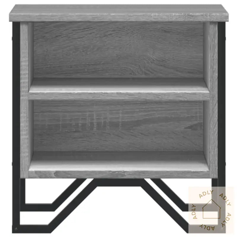 Nattbord Grå Sonoma 40X30X40 Cm Konstruert Tre