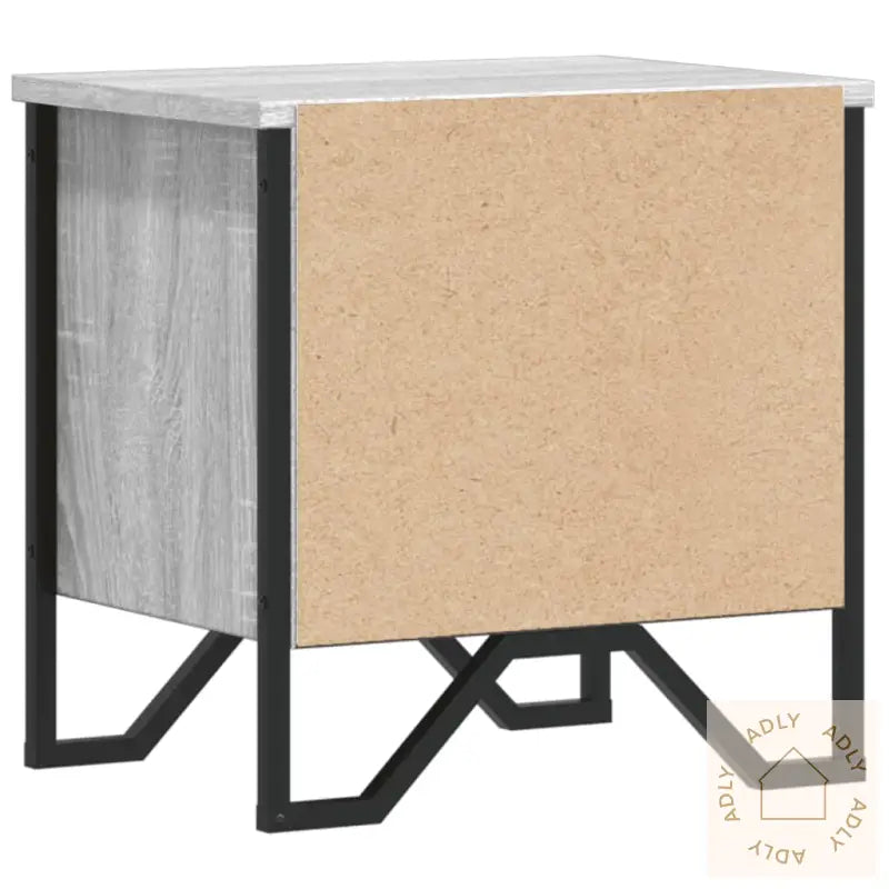 Nattbord Grå Sonoma 40X30X40 Cm Konstruert Tre