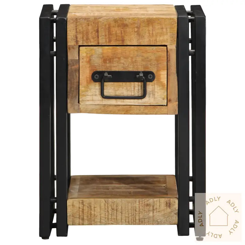 Nattbord 40X40X40 Cm Solid Mangotre