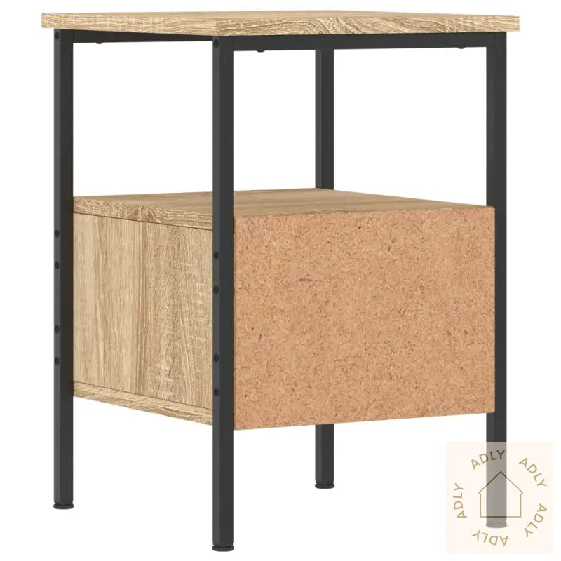 Nattbord Sonoma Eik 34X36X50 Cm Konstruert Tre