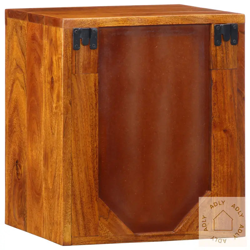 Nattbord 35X30X40 Cm Massivt Akasietre