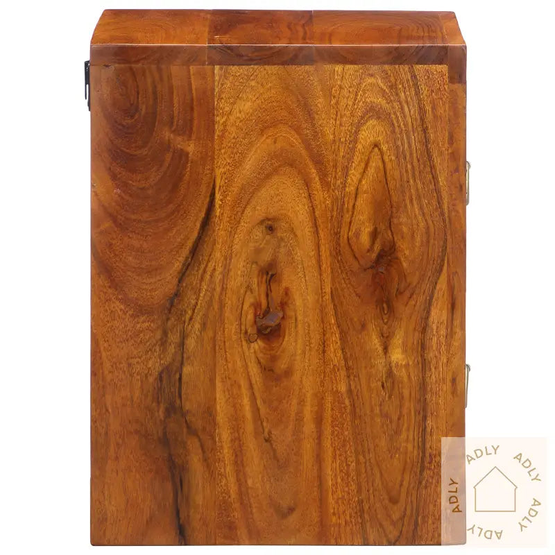 Nattbord 35X30X40 Cm Massivt Akasietre