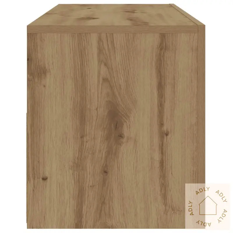 Nattbord 2 Stk Med Led Artisan Eik 60X35X40 Cm