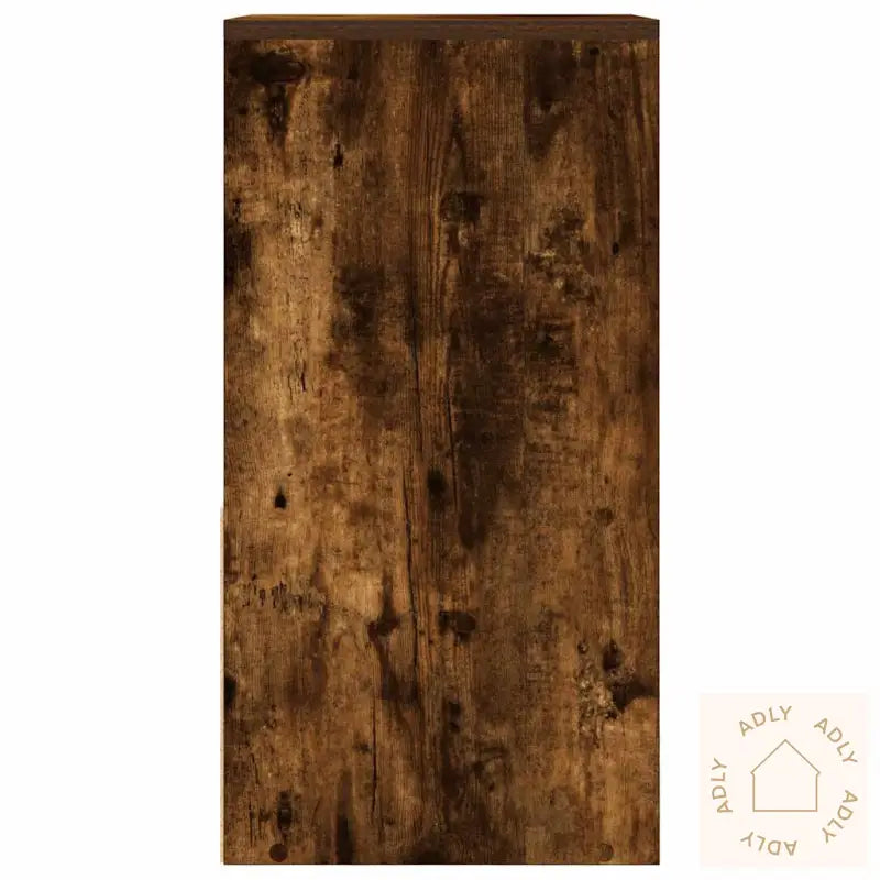 Nattbord Med Skuff Røkt Eik 35X34X66,5 Cm