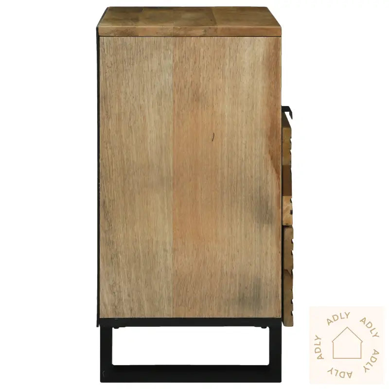 Nattbord 50X33X60 Cm Massivt Tre Mango