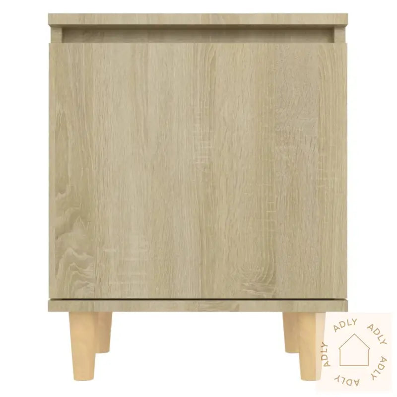 Nattbord Med Ben I Heltre Sonoma Eik 40X30X50 Cm