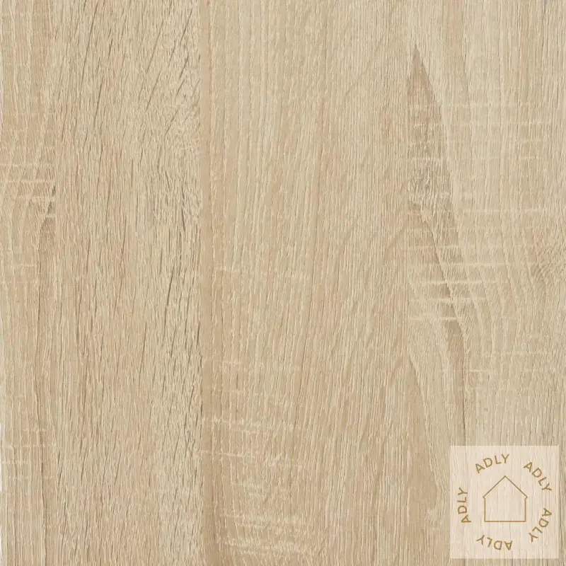 Light brown wood grain pattern on Nattbord Sonoma Eik i slitesterkt materiale