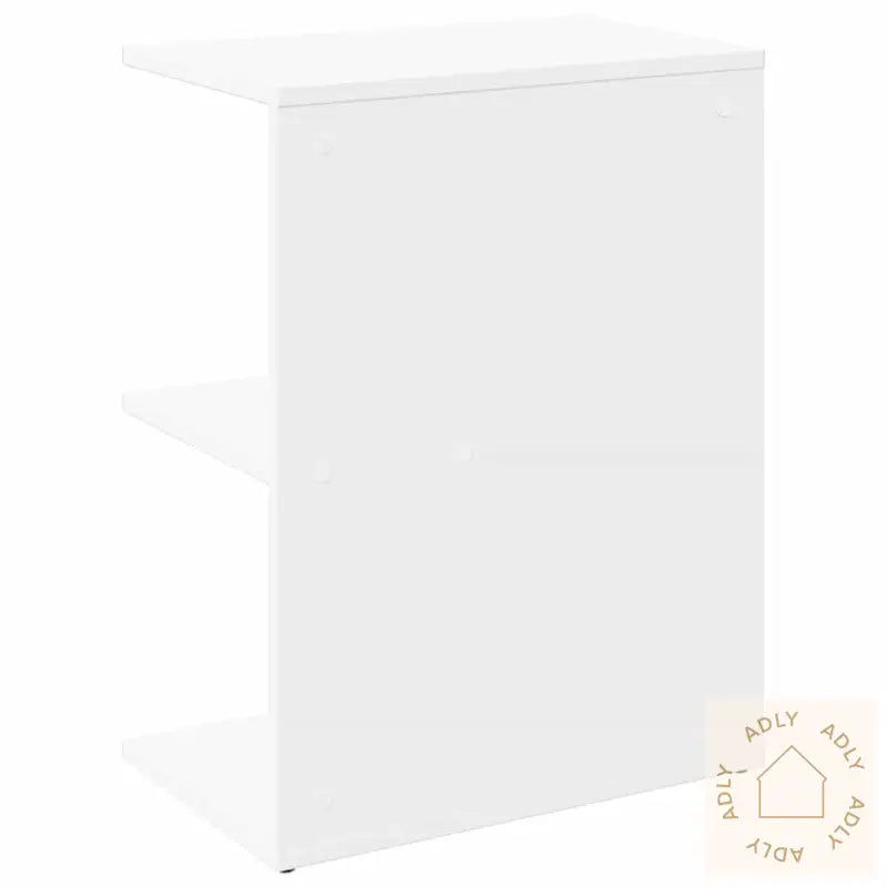 Nattbord Hvit 46,5X29X61 Cm Konstruert Tre