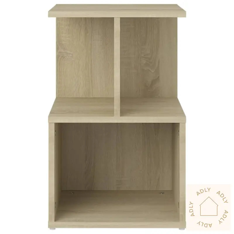 Nattbord 2 Stk Sonoma Eik 35X35X55 Cm Konstruert Tre