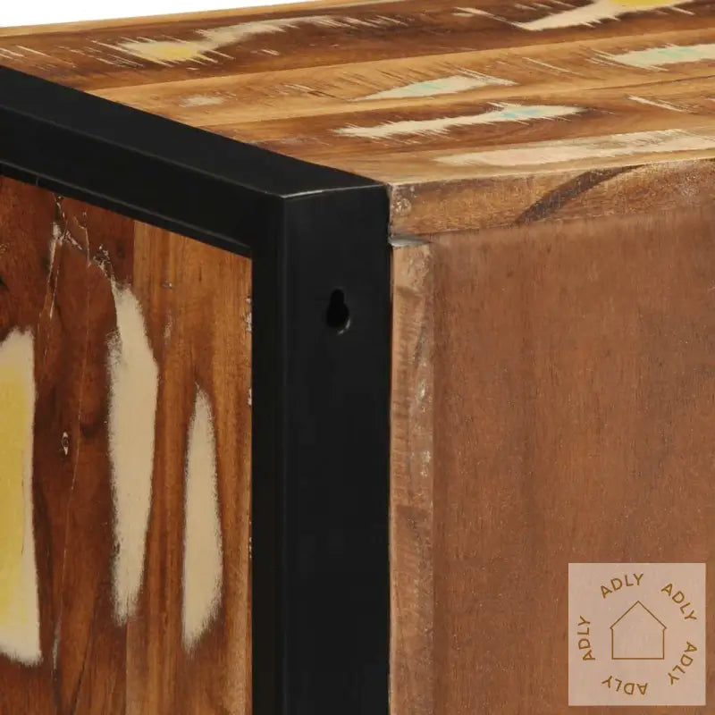 Nattbord 2 Stk Flerfarget 40X35X40 Cm Gjenvunnet Heltre