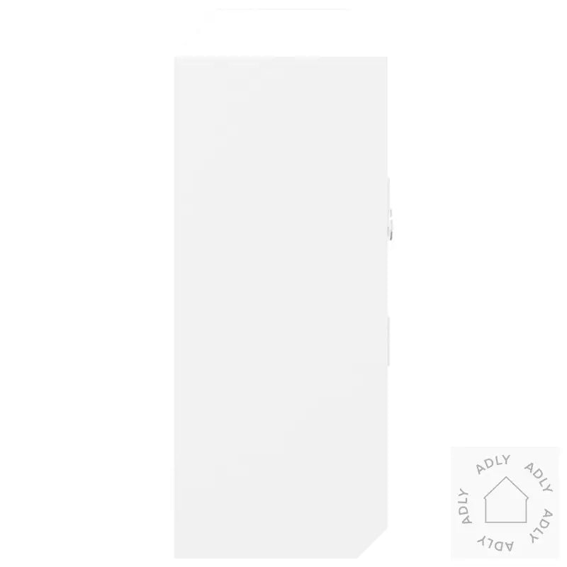 Nøkkelskap Hvit 40X8,5X20 Cm Konstruert Tre Og Stål