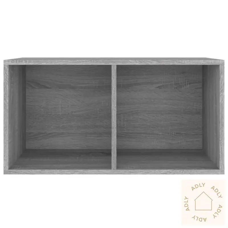 Oppbevaringsboks Lp Grå Sonoma 71X34X36 Cm Konstruert Tre