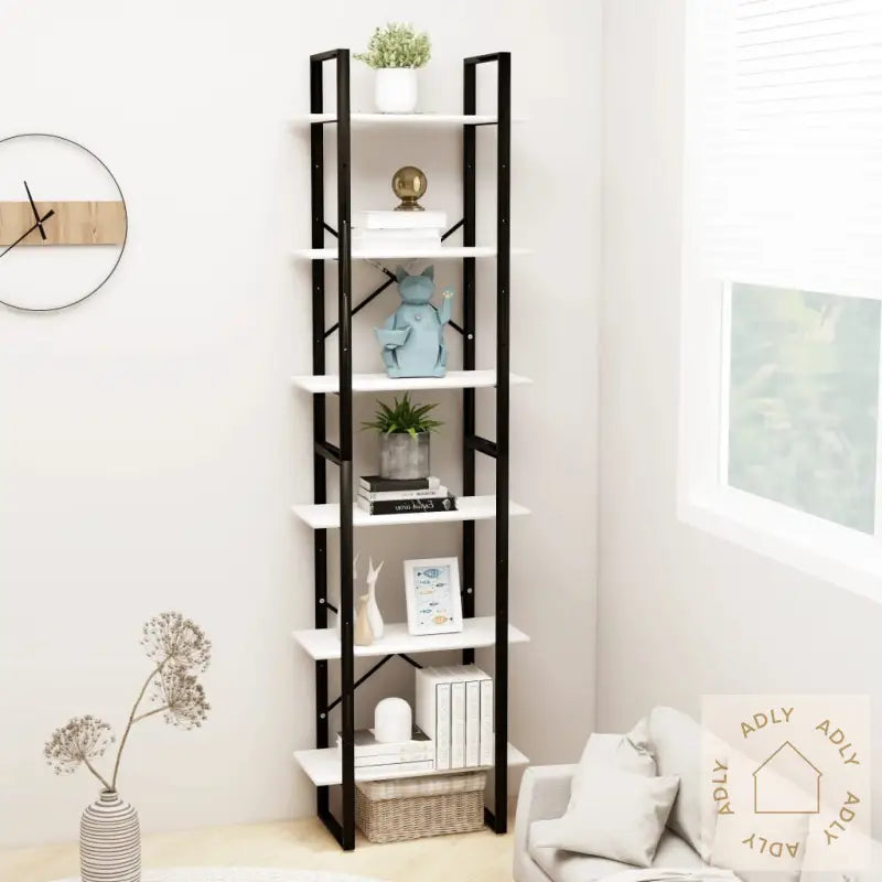Oppbevaringshylle Hvit 60X30X210 Cm Heltre Furu