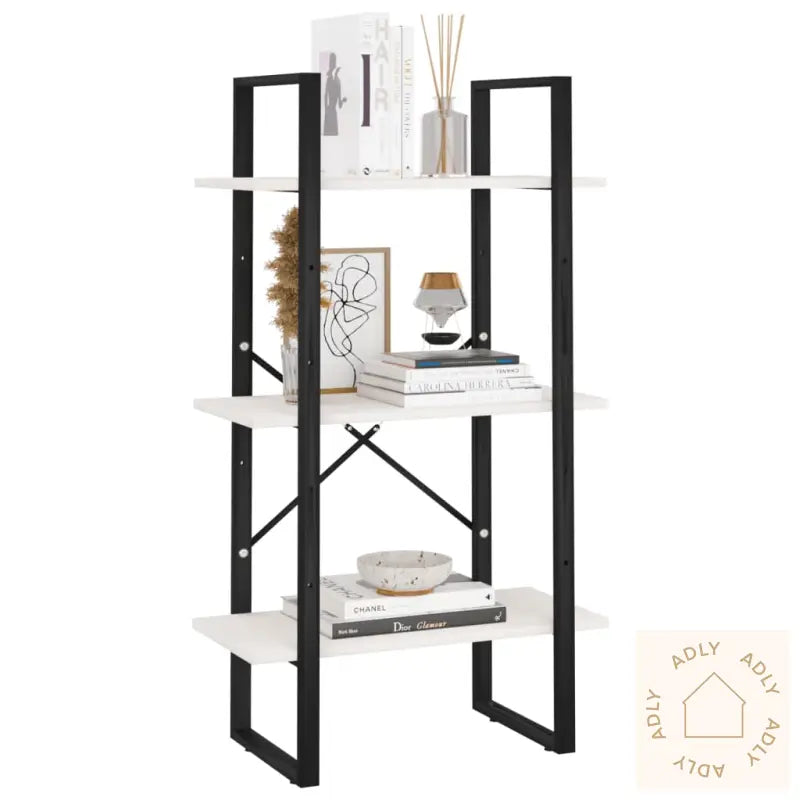 Oppbevaringshylle 60X30X105 Cm Heltre Furu Hvit