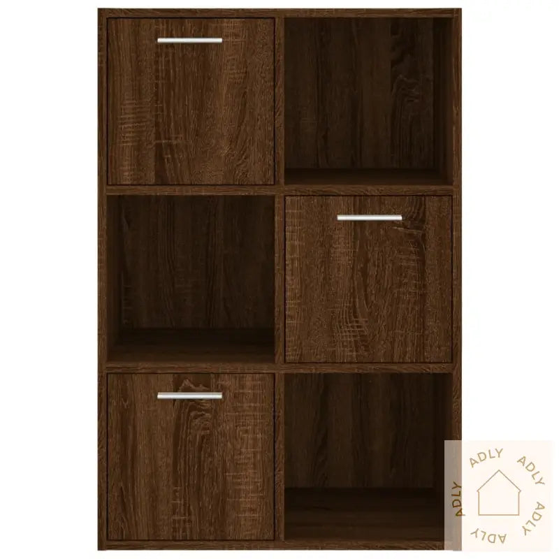 Oppbevaringsskap Brun Eik 60X29,5X90 Cm