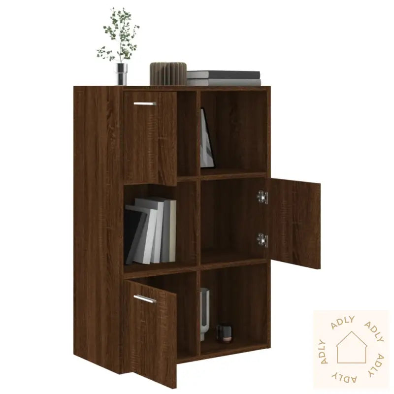 Oppbevaringsskap Brun Eik 60X29,5X90 Cm