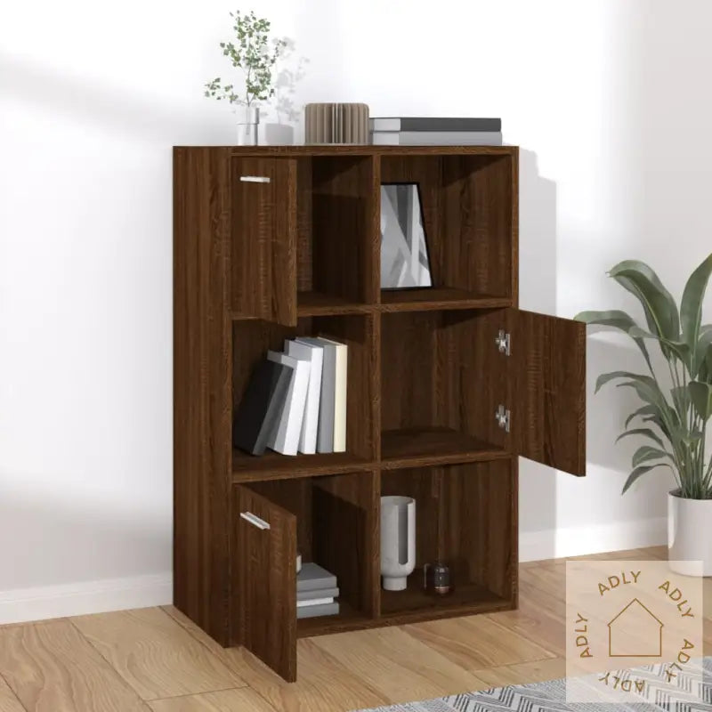 Oppbevaringsskap Brun Eik 60X29,5X90 Cm