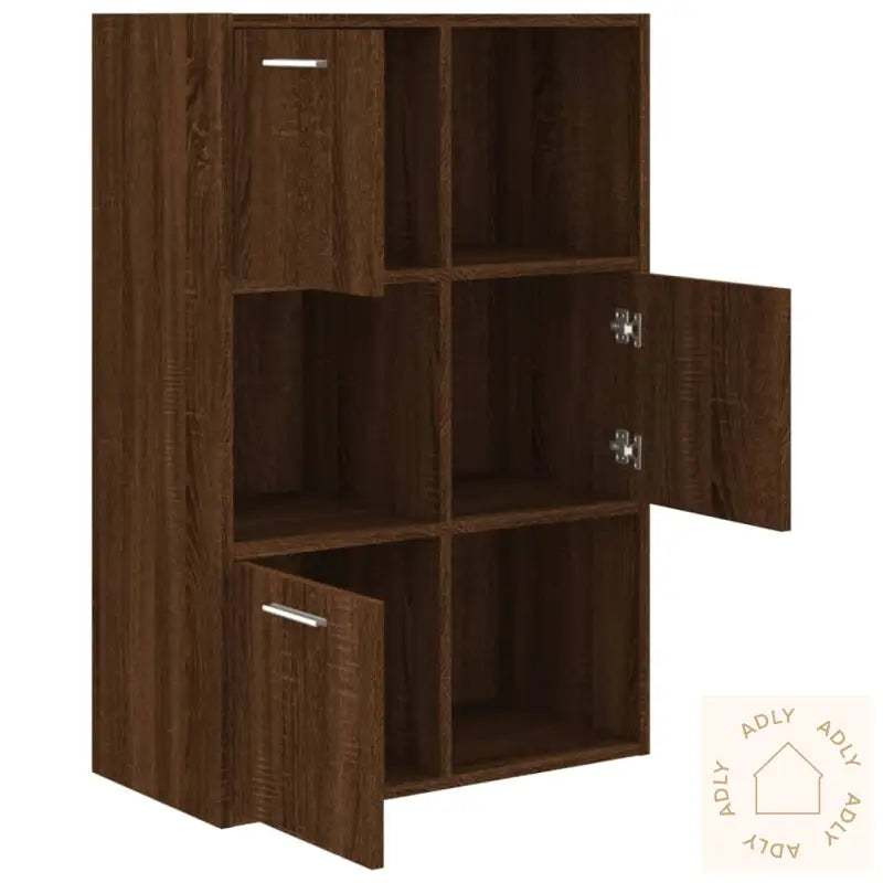 Oppbevaringsskap Brun Eik 60X29,5X90 Cm