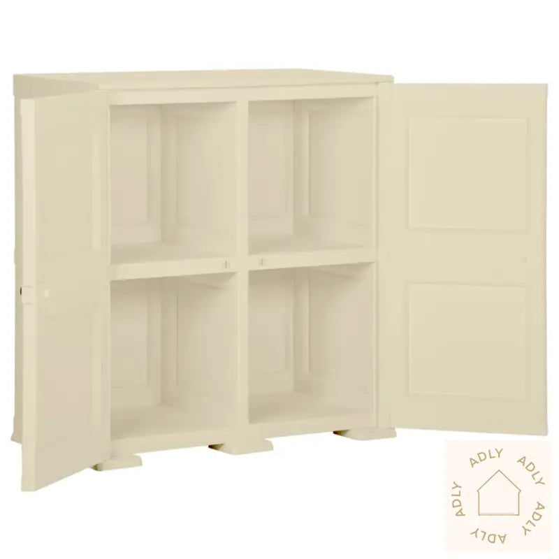 Plastskap 79X43X85,5 Cm Tredesign Hvit Angora