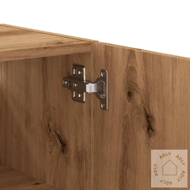 Veggskap Artisan Eik 60X31X70 Cm Konstruert Tre