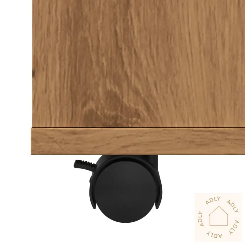 Rulleskap Artisan Eik 60X53X72 Cm Konstruert Tre