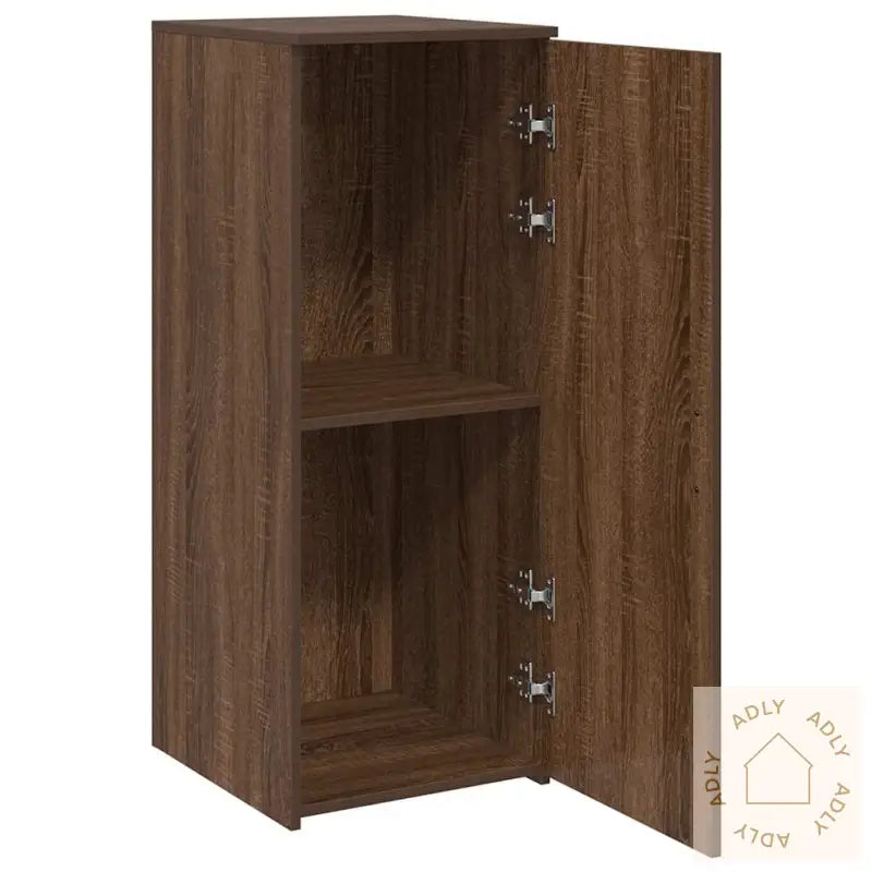 Oppbevaringsskap Brun Eik 40X45X103,5 Cm Konstruert Tre