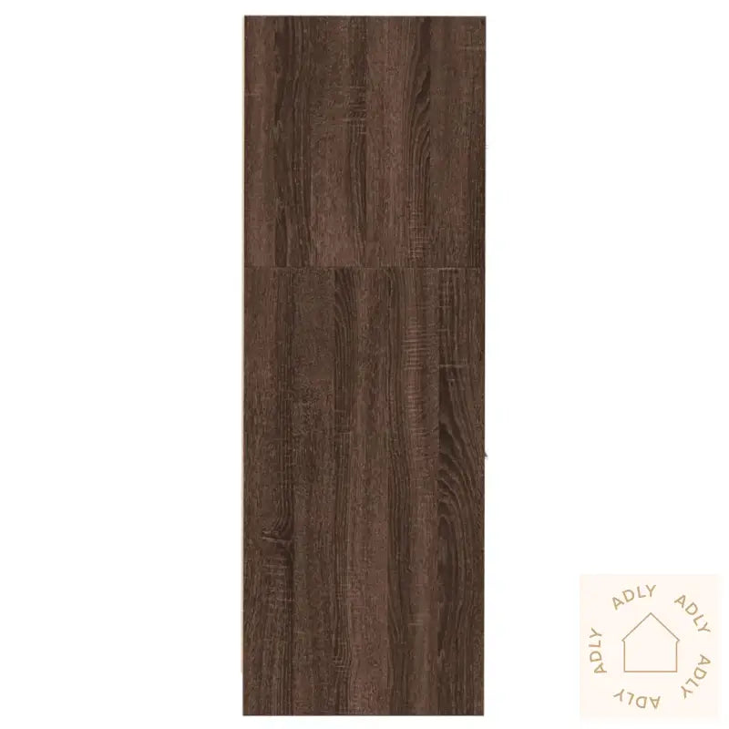 Apotekskap Brun Eik 30X41X118 Cm Konstruert Tre