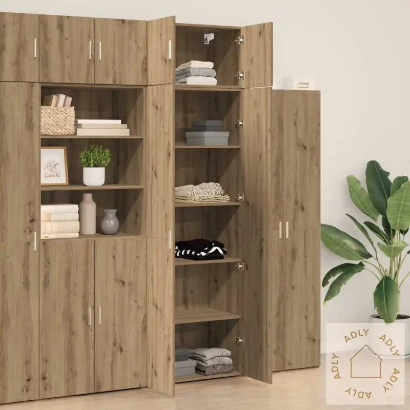 Oppbevaringsskap Eikefiner 70X42.5X225 Cm Konstruert Tre