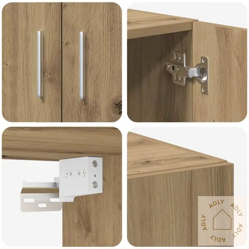 Oppbevaringsskap Eikefiner 70X42.5X225 Cm Konstruert Tre