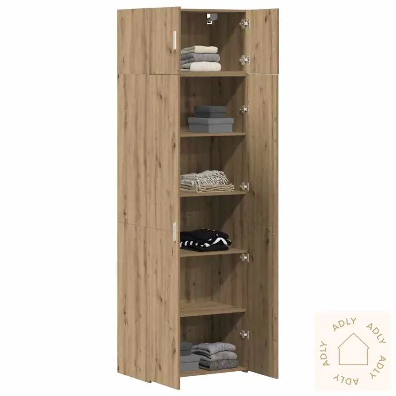 Oppbevaringsskap Eikefiner 70X42.5X225 Cm Konstruert Tre