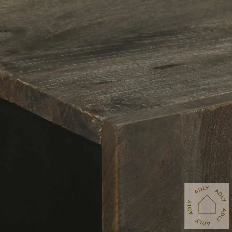 Skjenk Svart 60X33X75 Cm Heltre Mango