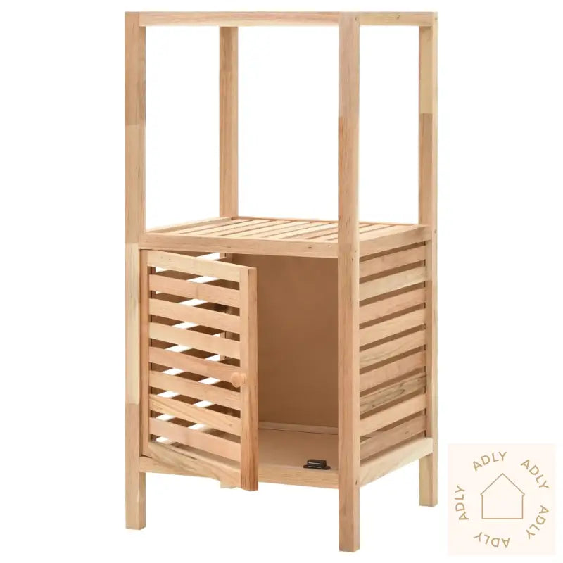 Oppbevaringshylle For Bad Heltre Valnøtt 39,5X35,5X86 Cm