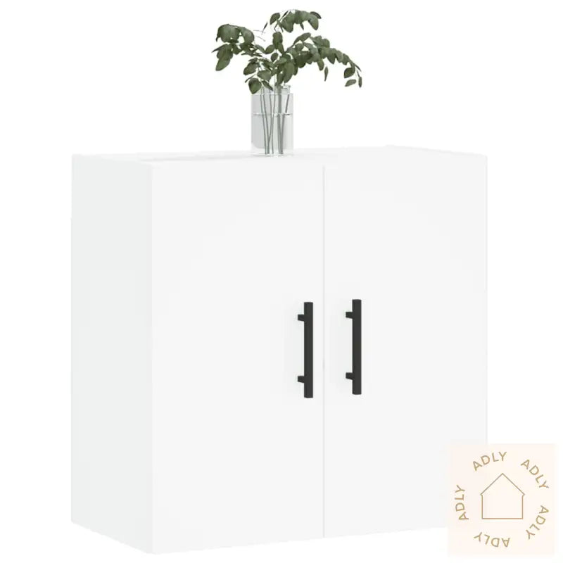 Veggskap Hvit 60X31X60 Cm Konstruert Tre