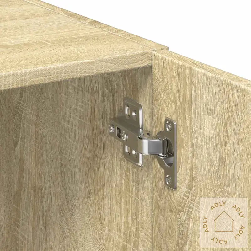 Smalt Oppbevaringsskap Sonoma Eik 50X42,5X225 Cm Konstruert Tre