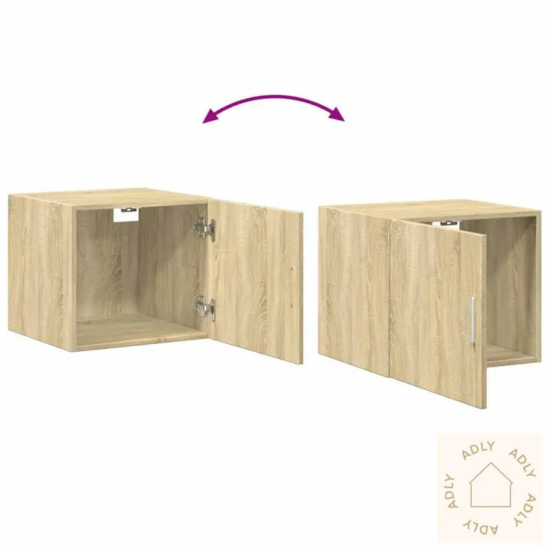 Smalt Oppbevaringsskap Sonoma Eik 50X42,5X225 Cm Konstruert Tre