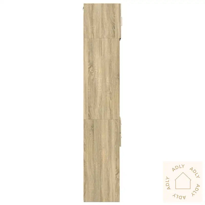 Smalt Oppbevaringsskap Sonoma Eik 50X42,5X225 Cm Konstruert Tre