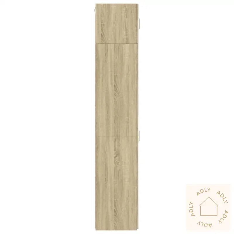 Smalt Oppbevaringsskap Sonoma Eik 45X42,5X225 Cm Konstruert Tre