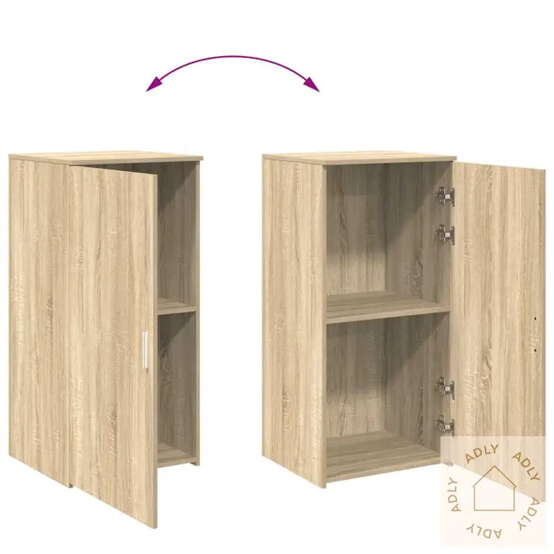 Oppbevaringsskap Sonoma Eik 50X45X103,5 Cm Konstruert Tre