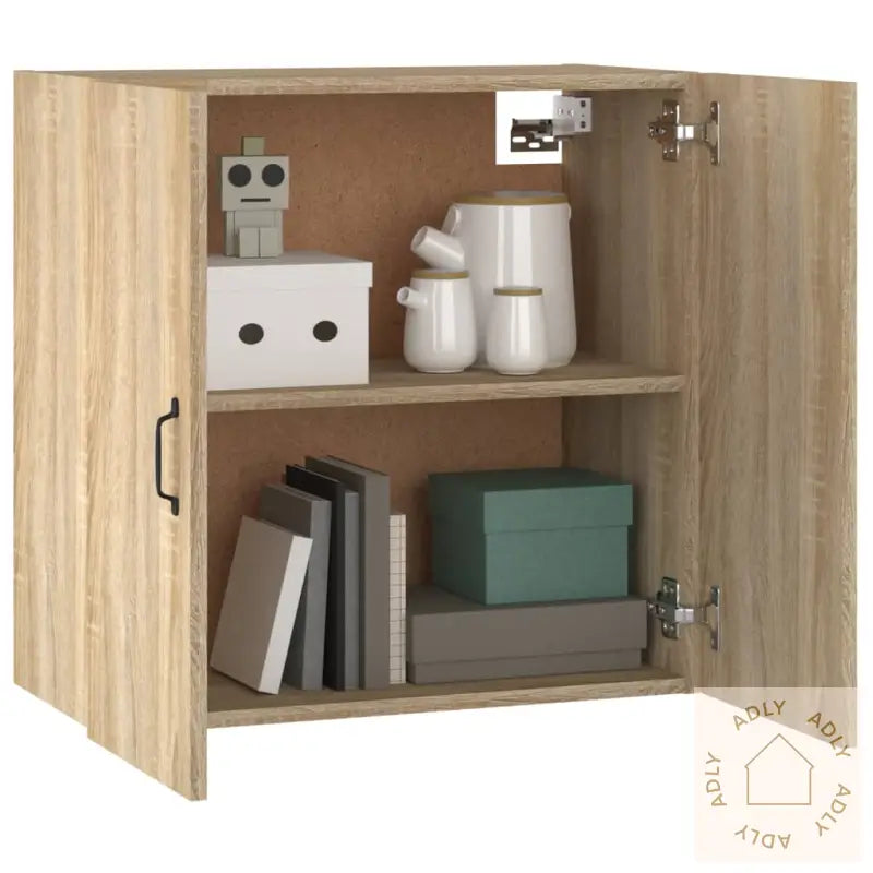 Veggskap Sonoma Eik 60X31X60 Cm Konstruert Tre