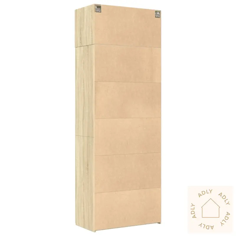 Oppbevaringsskap Sonoma Eik 80X42,5X225 Cm Konstruert Tre